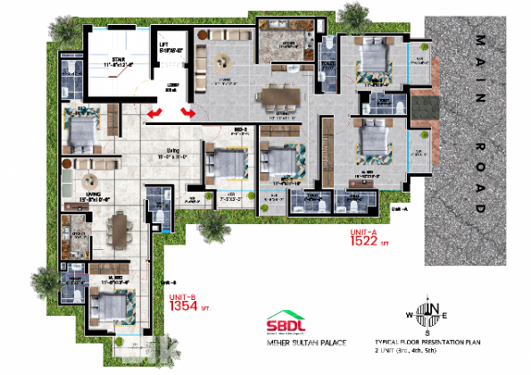 SBDL Ongoing Luxurious Project at Azampur, Uttara